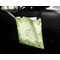 Tropical Leaves Border Car Bag - In Use