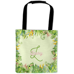 Tropical Leaves Border Auto Back Seat Organizer Bag (Personalized)