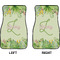 Tropical Leaves Border Car Mat Front - Approval