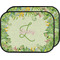 Tropical Leaves Border Car Floor Mats (Back Seat) (Personalized)