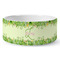 Tropical Leaves Border Ceramic Dog Bowl - Large (Personalized)