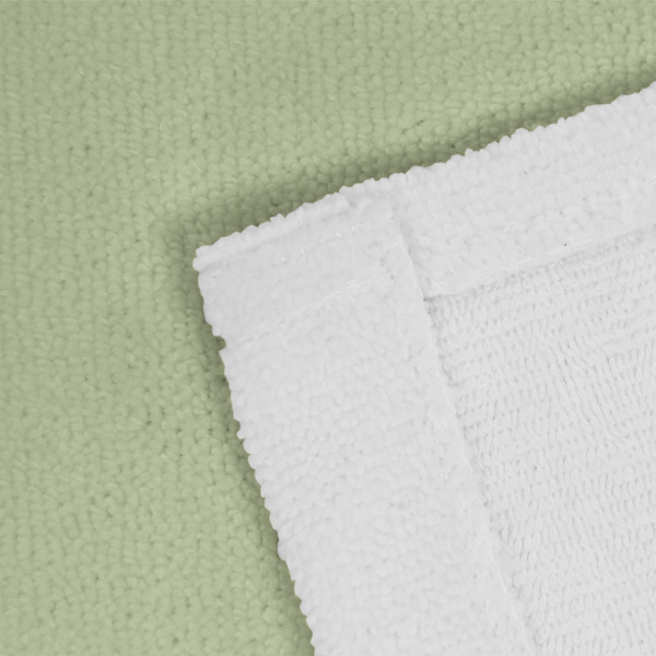 Tropical Leaves Border Close up of Fabric