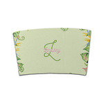 Tropical Leaves Border Coffee Cup Sleeve (Personalized)
