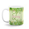 Tropical Leaves Border Coffee Mug (Personalized)