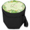 Tropical Leaves Border Collapsible Personalized Cooler & Seat (Closed)