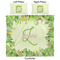 Tropical Leaves Border Comforter Set - King - Approval