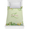 Tropical Leaves Border Comforter (Twin)