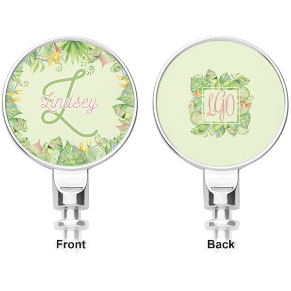 Tropical Leaves Border Corkscrew - Apvl