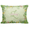 Tropical Leaves Border Decorative Baby Pillow - Apvl