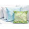 Tropical Leaves Border Decorative Pillow Case - LIFESTYLE 2