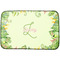 Tropical Leaves Border Dish Drying Mat (Personalized)