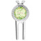 Tropical Leaves Border Golf Divot Tool & Ball Marker (Personalized)
