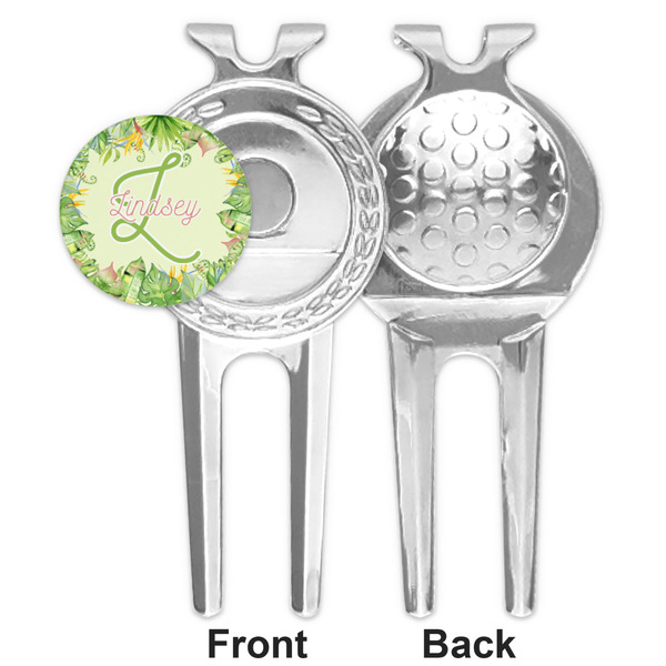 Tropical Leaves Border Divot Tool - Second