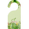 Tropical Leaves Border Door Hanger (Personalized)
