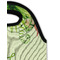 Tropical Leaves Border Double Wine Tote - Detail 1 (new)