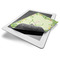 Tropical Leaves Border Electronic Screen Wipe - iPad