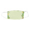 Tropical Leaves Border Fabric Face Mask