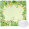 Tropical Leaves Border Wash Cloth with soap