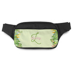 Tropical Leaves Border Fanny Pack - Modern Style (Personalized)