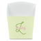 Tropical Leaves Border French Fry Favor Boxes (Personalized)