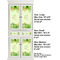 Tropical Leaves Border Full Cabinet (Show Sizes)