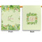 Tropical Leaves Border Garden Flags - Large - Double Sided - APPROVAL