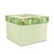 Tropical Leaves Border Gift Boxes with Lid - Canvas Wrapped - Medium - Front/Main