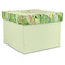Tropical Leaves Border Gift Boxes with Lid - Canvas Wrapped - X-Large - Front/Main
