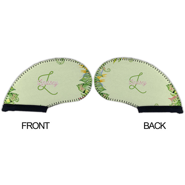 Tropical Leaves Border Golf Club Covers - APPROVAL