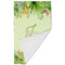 Tropical Leaves Border Golf Towel - Folded (Large)