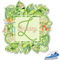 Tropical Leaves Border Graphic Iron On Transfer