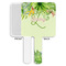 Tropical Leaves Border Hand Mirrors - Approval