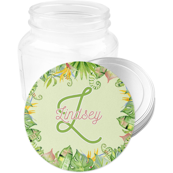 Tropical Leaves Border Jar Opener - Main