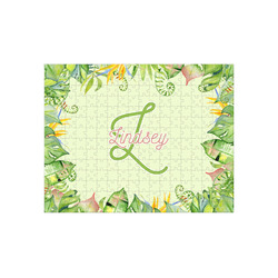 Tropical Leaves Border 252 pc Jigsaw Puzzle (Personalized)