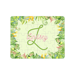 Tropical Leaves Border 30 pc Jigsaw Puzzle (Personalized)