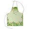Tropical Leaves Border Kid's Apron - Small (Personalized)