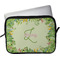 Tropical Leaves Border Laptop Sleeve / Case (Personalized)