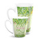 Tropical Leaves Border Latte Mugs Main