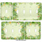 Tropical Leaves Border Light Switch Covers all sizes