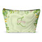 Tropical Leaves Border Makeup Bag (Personalized)