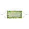 Tropical Leaves Border Mask - Pleated (new) APPROVAL