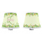 Tropical Leaves Border Poly Film Empire Lampshade - Approval