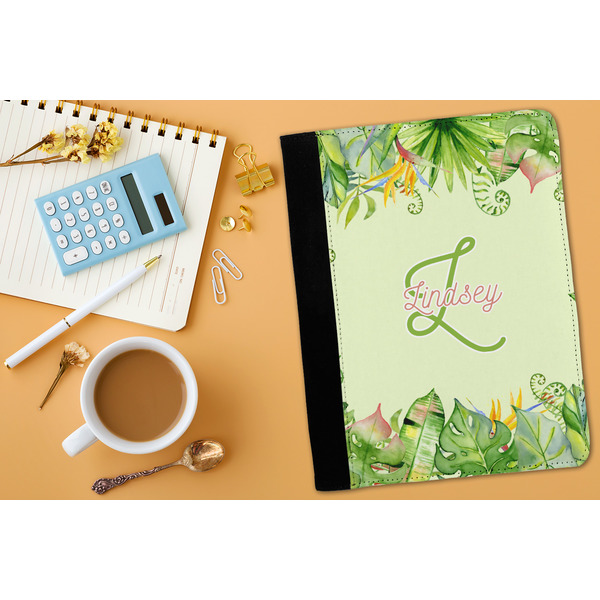 Tropical Leaves Border Medium Padfolio - LIFESTYLE (adult)