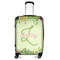 Tropical Leaves Border Medium Travel Bag - With Handle