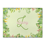Tropical Leaves Border Microfiber Screen Cleaner (Personalized)