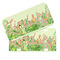 Tropical Leaves Border Mini License Plates - MAIN (4 and 2 Holes)