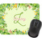 Tropical Leaves Border Rectangular Mouse Pad