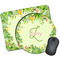 Tropical Leaves Border Mouse Pad (Personalized)