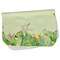 Tropical Leaves Border Burp Cloth - Fleece w/ Name and Initial