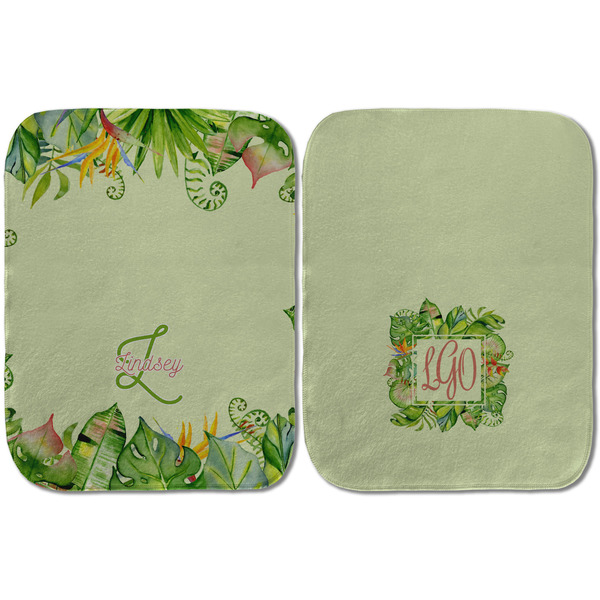 Tropical Leaves Border Old Burps - Approval